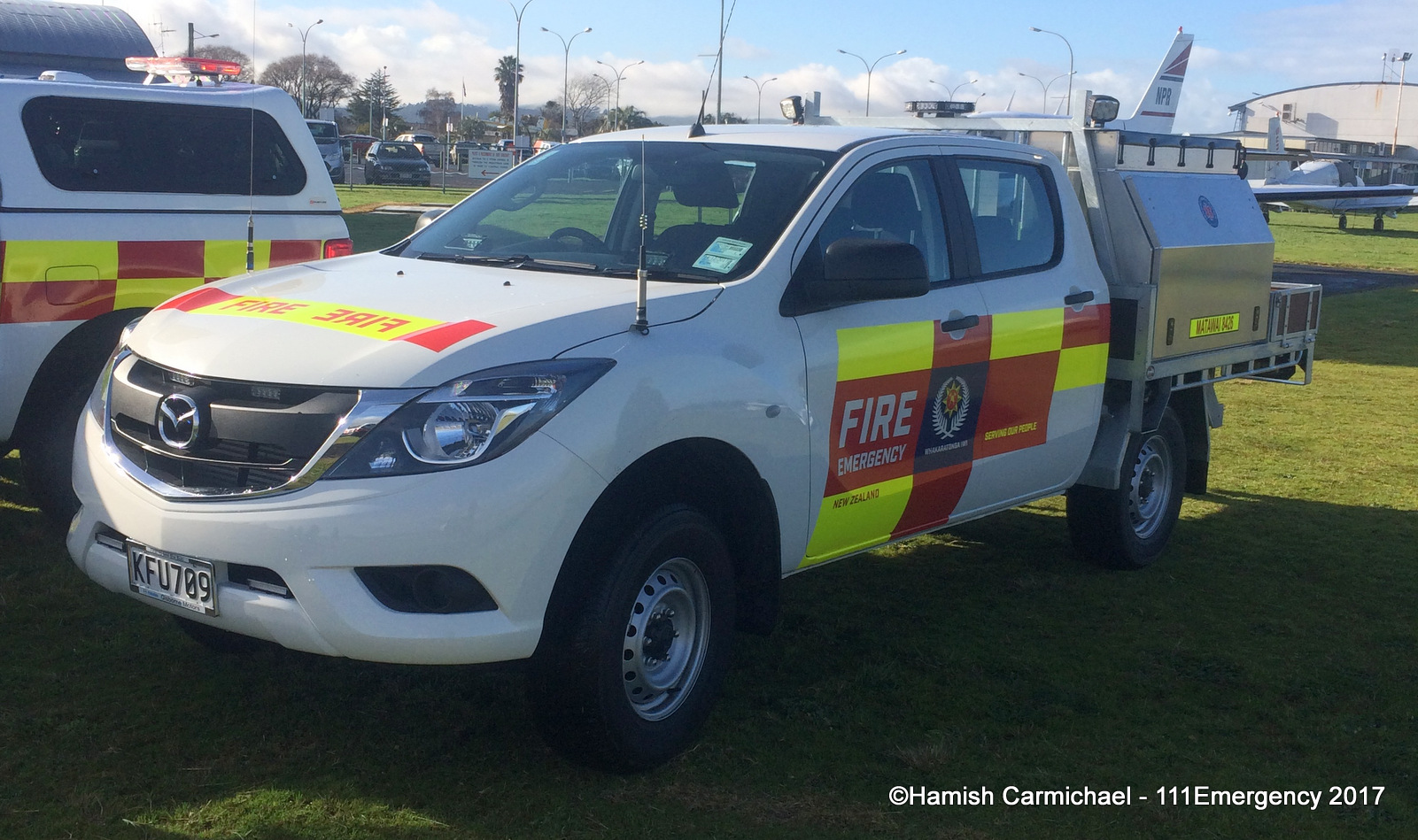 Matawai Fire Station support vehicle