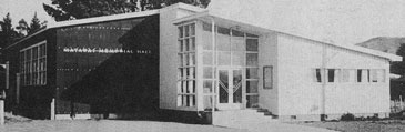 Matawai Memorial Hall, 1955