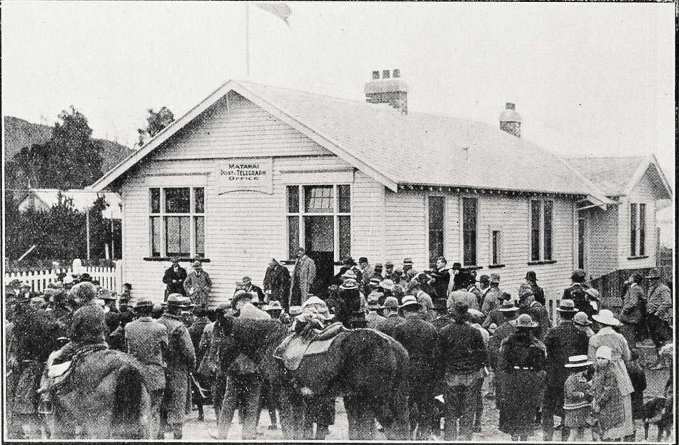 Matawai Post Office, 1921