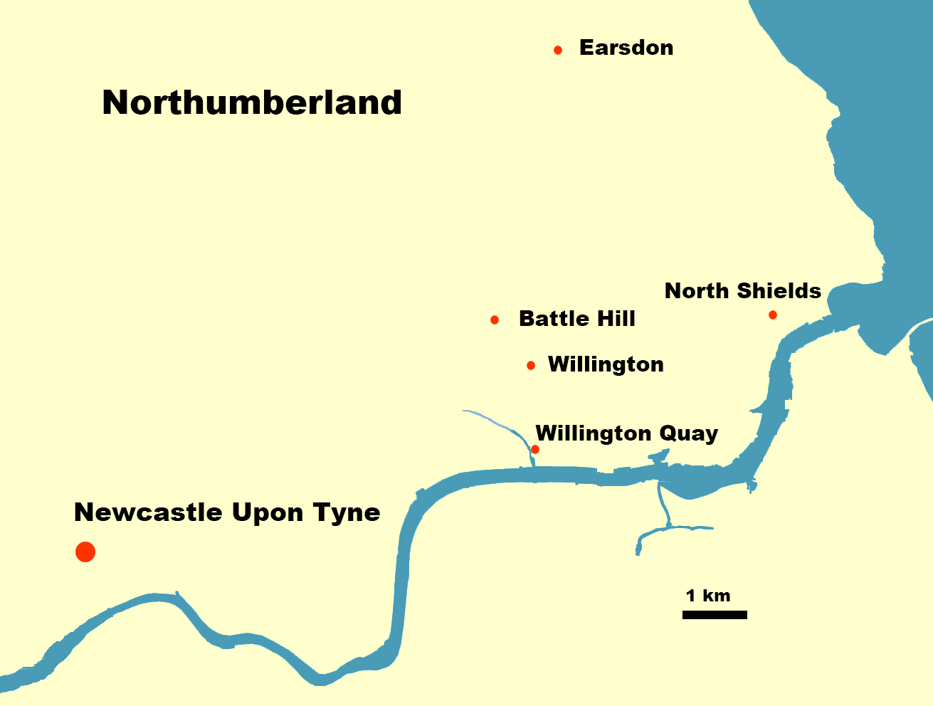 Willington Map