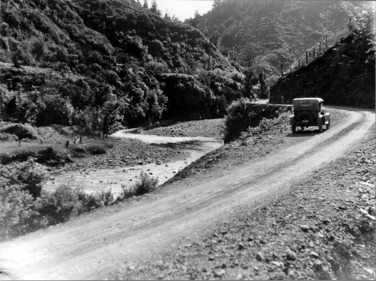 Waioeka Gorge in 1934